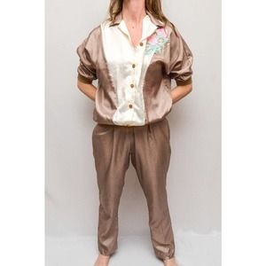 VINTAGE 1980s Bonnie Blair Fashions leisure suit